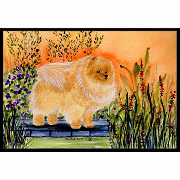 Pomeranian Indoor Or Outdoor Doormat - 24 x 36 in., Beyondbasketball, Mfr#: BE2552324