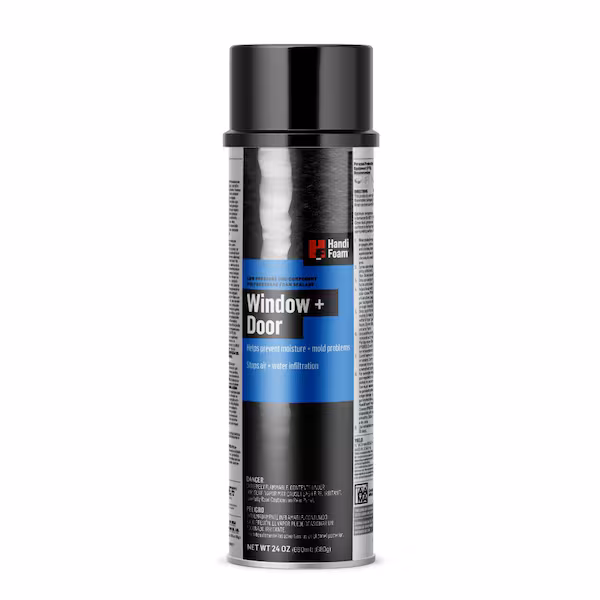 Spray Foam Sealant, 24 oz, Creme, Handi-Foam, Mfr#: P30272