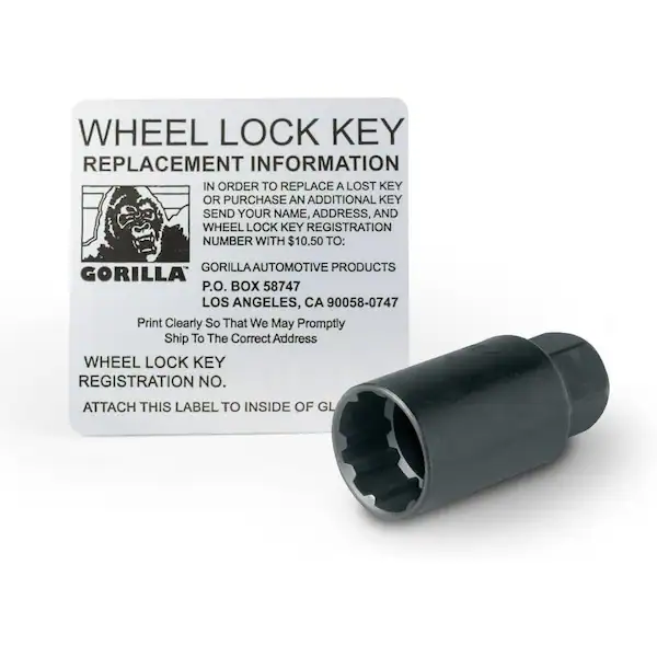 5 Lug Kit, 14 Millimeter x 1.5 Thread Size, 60 Degree Conical, Acorn, 1.4" Overall Length, Gorilla Glue, Mfr#: 71643NBC