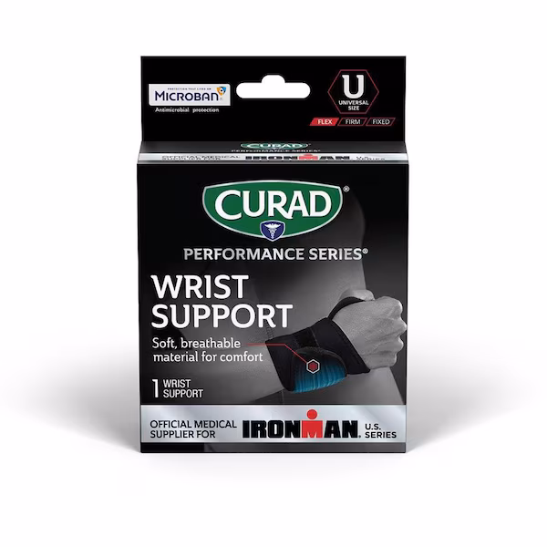 Universal Wraparound Wrist Supports, Black, Curad, Mfr#: MIICURIM19710