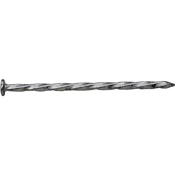 00 Deck Nail, 10D, 3 in L, Steel, HotDipped Galvanized, Flat Head, Spiral Shank, 1 lb, Pro-Fit, Mfr#: 10178