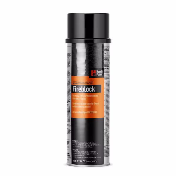 Spray Foam Sealant, Orange, 12 PK, Handi-Foam, Mfr#: P30181G