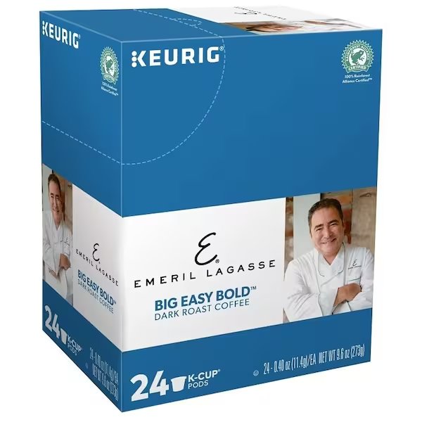 KCup Pod Box, Yes Caffeine, Dark Roast Box, Keurig, Mfr#: 5000340299