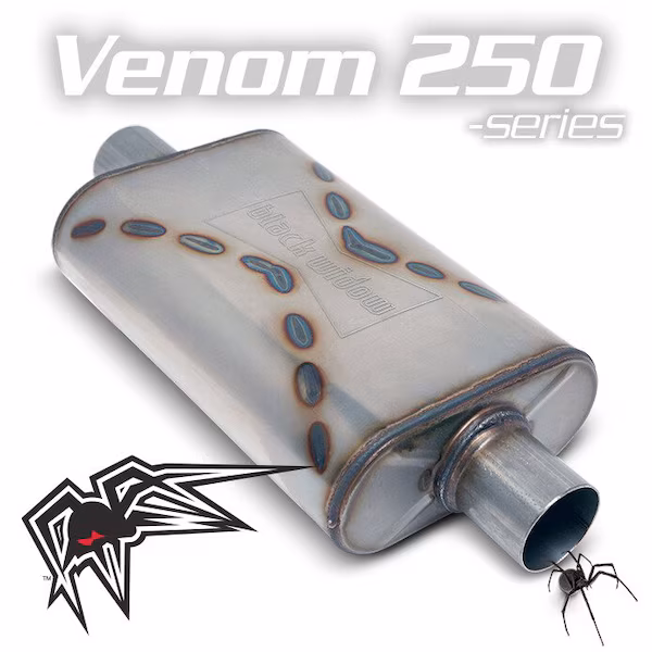 14" Length x 9" Width x 4" Height, Oval, Stainless Steel Case, Black Widow, Mfr#: BW001-C