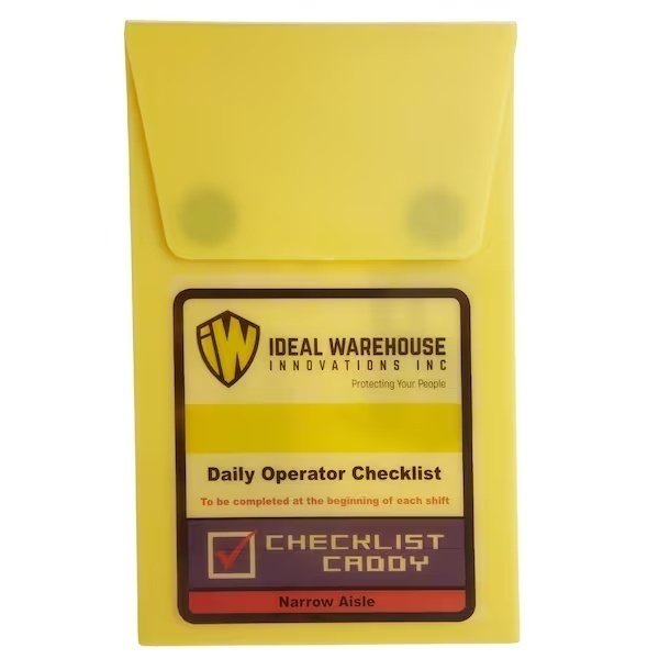 Replacement Checklist Book, 1 3/8" W, PK5, Ideal Warehouse Innovations, Mfr#: 70-1072-CP