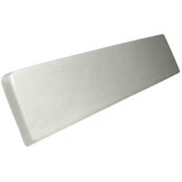 Foremost WW-22R Right-Handed Sidesplash, 22 in OAL, 3/4 in OAH, Marble, White, Fgi, Mfr#: WW-22R