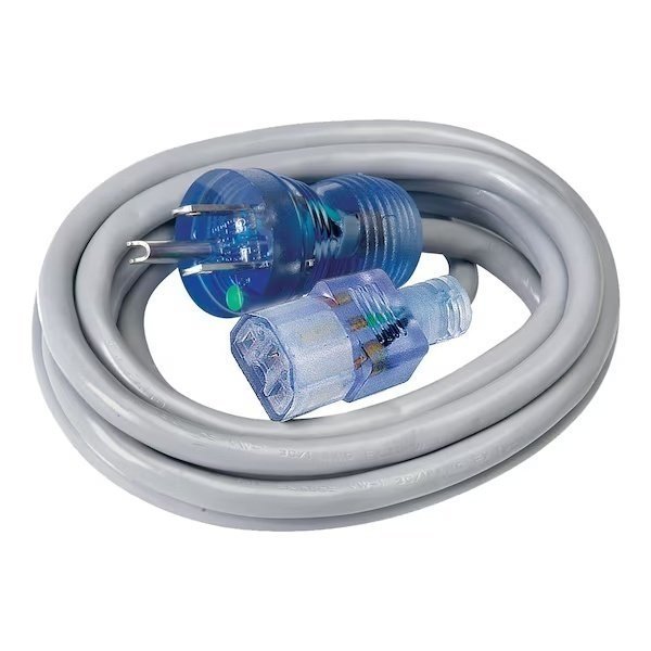 Power Cord, 10 Ft. 16/3 NEMA 5-15P Plug And IEC320 Connector, 13 A, Electri-Cord, Mfr#: 113894