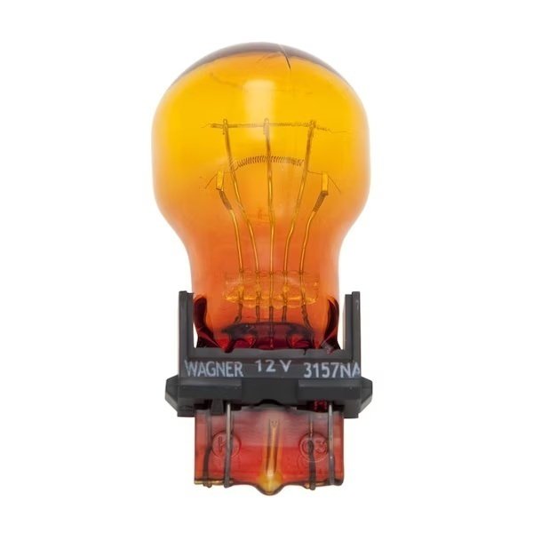 OE Replacement, 3157, Natural Amber, Single, Wagner, Mfr#: 3157NA