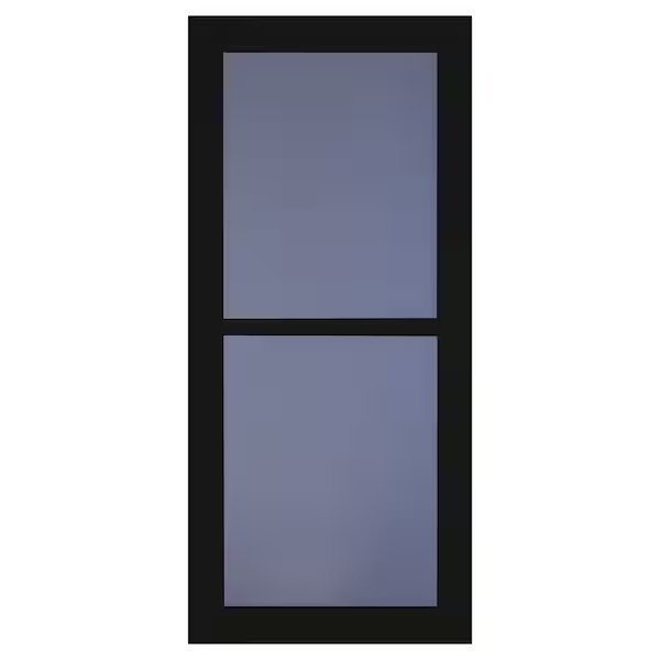 Storm Door, 36 in W, 81 in H, Black, Larson, Mfr#: 14604052