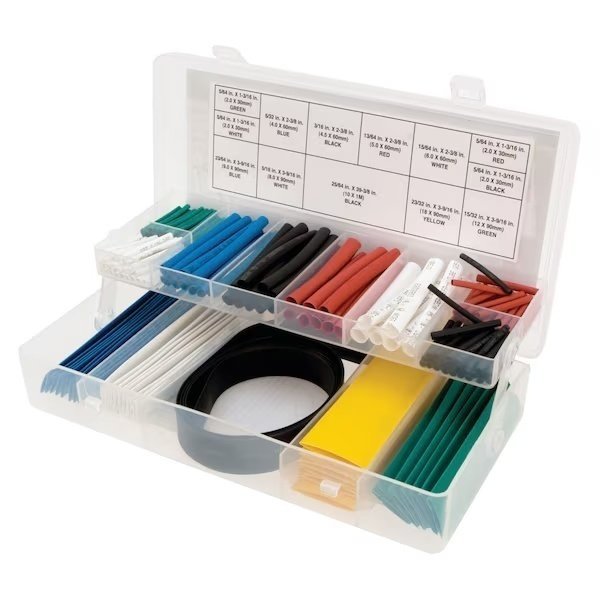 Polyolefin Tubing With 1316 To 3938 Length Tubes TwoTier Folding Case, Perform Tool, Mfr#: W540