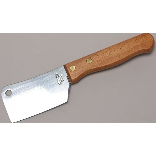 Chop Knife, Stainless Steel Blade, Wood Handle, Chef Craft, Mfr#: 20865