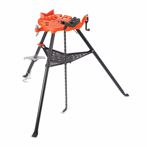 Portable Chain Vise, 1/8 to 12 In., Ridgid, Mfr#: 460-12