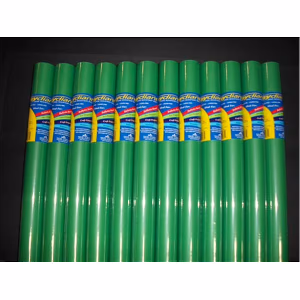 Fade Resistant Art Rolls Bright Green 36 In. X 30 Ft. 12 Pack, 12PK, Riteco Raydiant, Mfr#: 80106