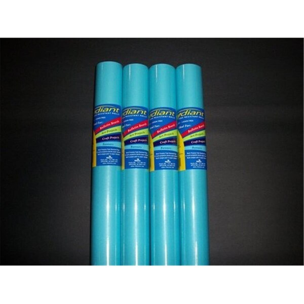 Fade Resistant Art Rolls Light Blue 48 In. X 50 Ft. 4 Pack, 4PK, Riteco Raydiant, Mfr#: 80067