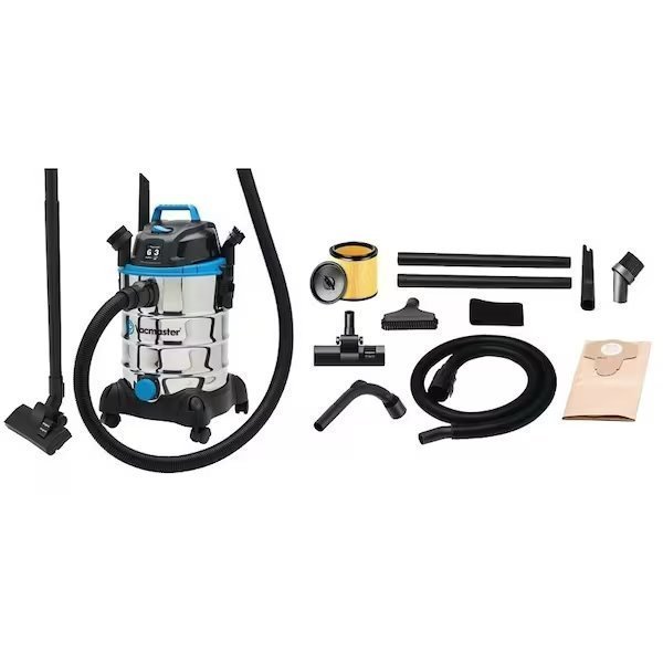 Vacmaster Professional VQ607SFD Wet/Dry Vacuum Cleaner, 7 ft L Hose, Vacmaster Professional, Mfr#: VQ607SFD