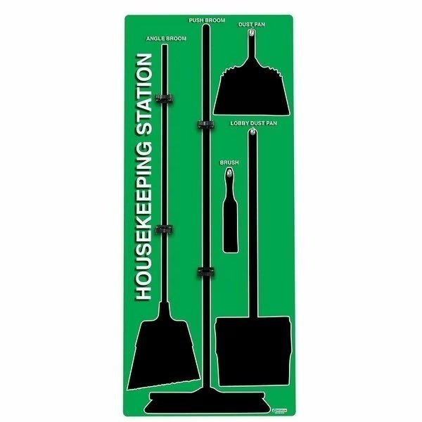 Fire Reel Hose Do Not Block 20in Diameter Non Slip Floor Sign, 5S Supplies, Mfr#: FS-FIRERHDNB-20