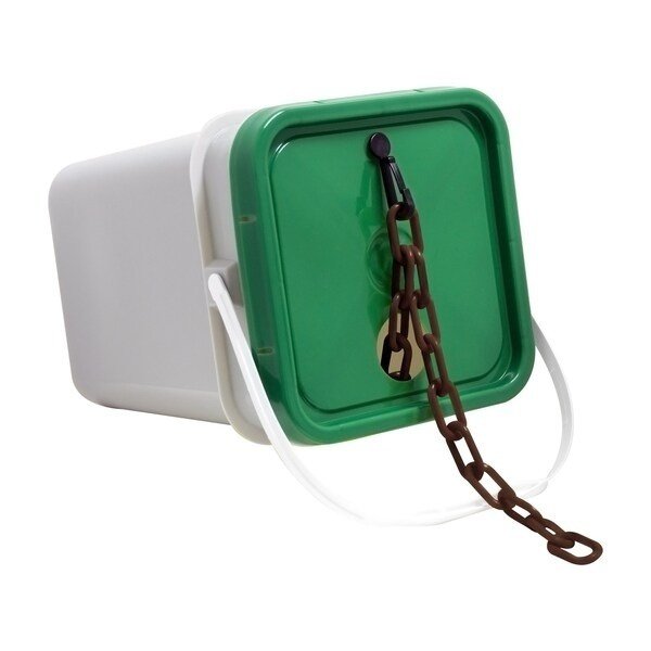 1.5-in #6, 38-mmx 300-ft Brown Plastic Barrier Chain Pail, Mr. Chain, Mfr#: 30010-P