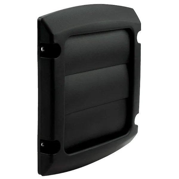 ProVent Louvered Exhaust Cap, 4 in Duct, Black, Dundas Jafine, Mfr#: LC4BLKXZW