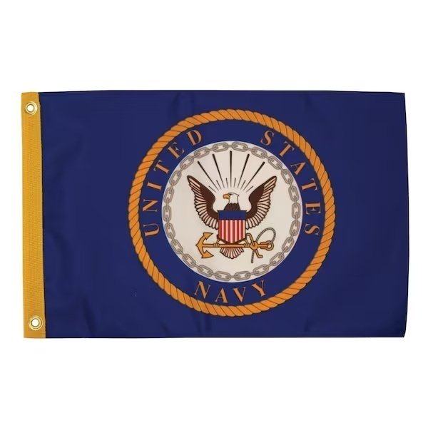 US NAVY SEAL 12X18 FLAG, Taylor Made, Mfr#: 1619
