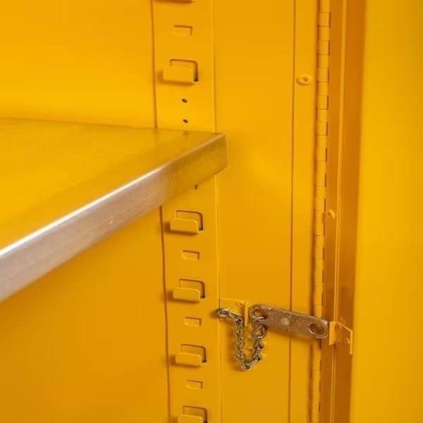 Counter Safety Cabinet, Flmable, Wht, 4Gal, Justrite, Mfr#: 890425