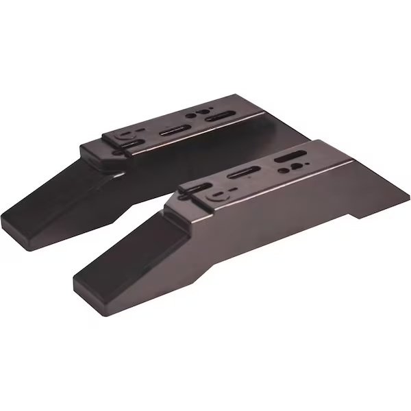 Base Feet For MG Style Gas Space Heaters Greater than 10,000 BTU, Black Finish, Generic, Mfr#: BF09B-BK