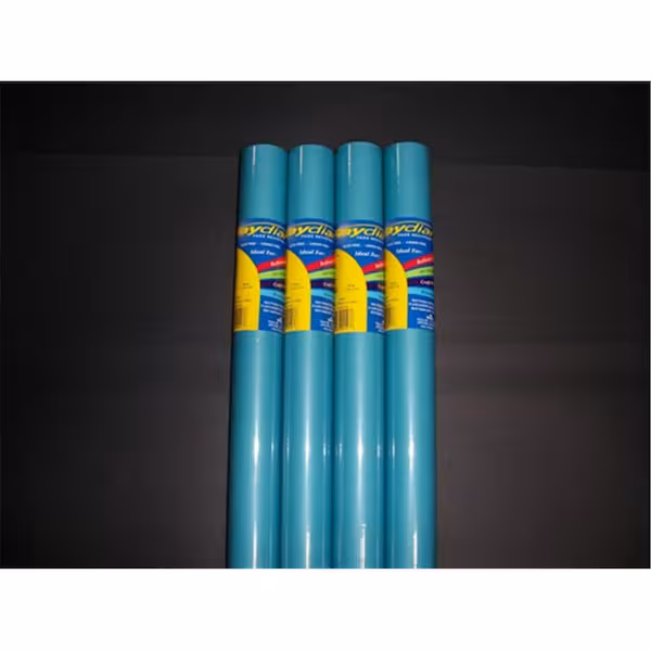 Fade Resistant Art Rolls Turquiose 48 In. X 12 Ft. 4 Pack, 4PK, Riteco Raydiant, Mfr#: 80193