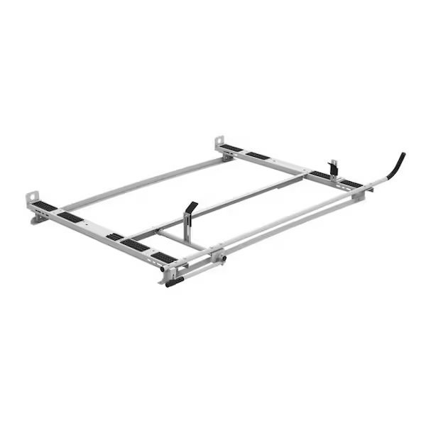 Rain Gutter Mount, Adjustable, Powder Coated, White, Steel, Curb Side Only, Kargomaster, Mfr#: 4080L