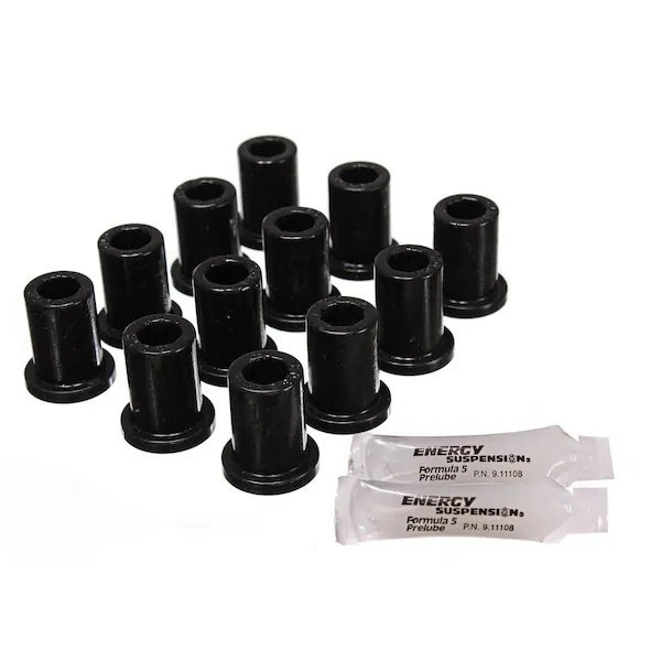 Black, Polyurethane, Energy Suspension, Mfr#: 8.2105G