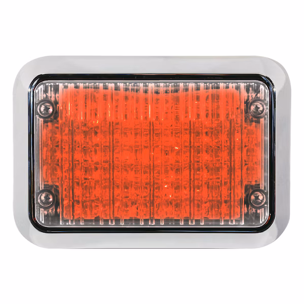 Perimeter Light, LED, 12 to 24VDC, Code 3, Mfr#: 65BZR