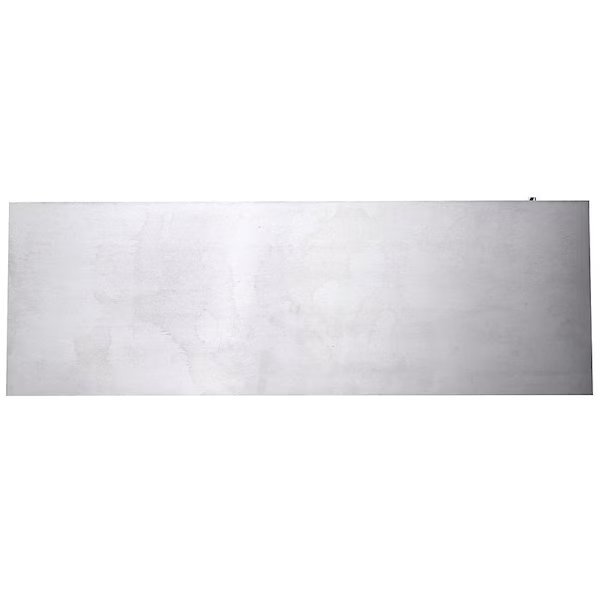 4215BC Series Metal Sheet, 8 in W, 24 in L, Plain Tread, Aluminum, Mill, Stanley, Mfr#: N316-315