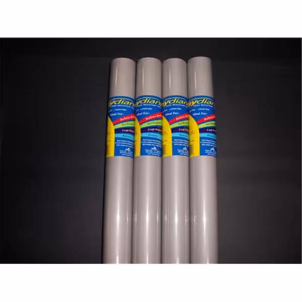 Fade Resistant Art Rolls Cool Gray 48 In. X 50 Ft. 4 Pack, 4PK, Riteco Raydiant, Mfr#: 80207