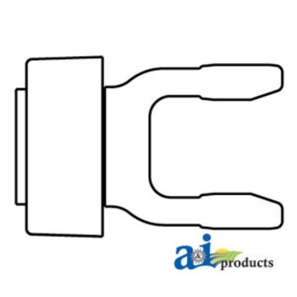 Tractor Yoke, Splined 1 3/4" - 20 Spline w/ AS Lock 7" x5" x4", A & I Products, Mfr#: A-W362436-A