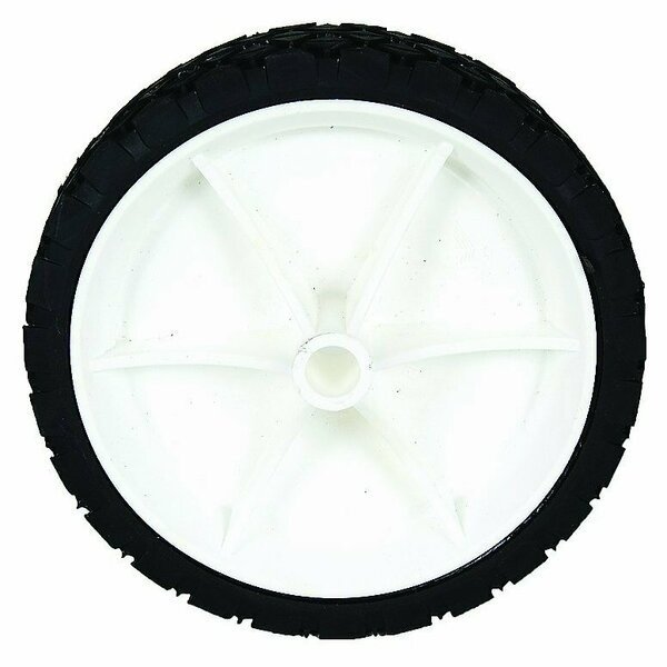 WHEEL-DECK, 6X1.5, DIAMOND, PLAST, WHITE 1.75" x5.93" x5.97", A & I Products, Mfr#: A-B1SB280
