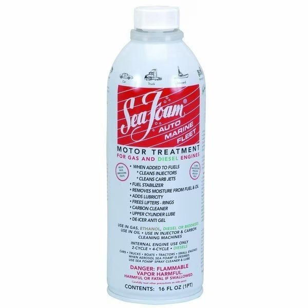 Sea Foam Motor Treatment (16 oz) 7.75" x2.61" x2.61", A & I Products, Mfr#: A-B1SF16