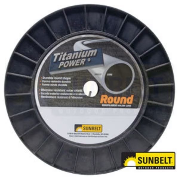 Titanium Power Trimmer Line, .095" round 6.25" x6.25" x6.25", A & I Products, Mfr#: A-B133095