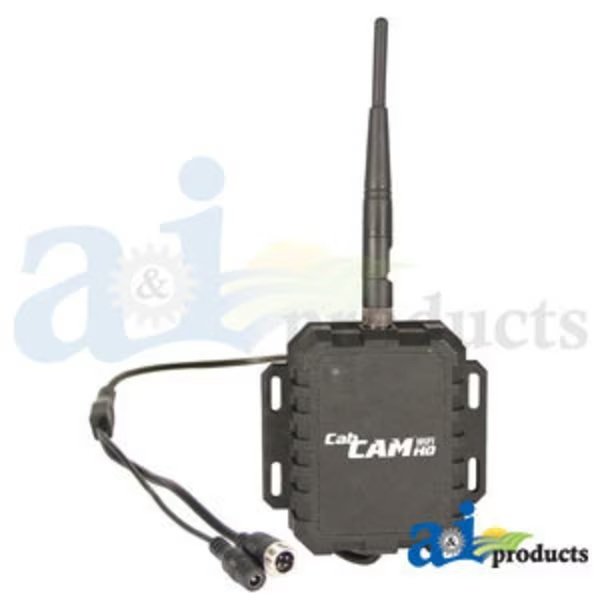 Wi-Fi Transmitter, High Definition, For Wired CabCAM Camera, W/ Hard Wire & AC Adapter 7" x5" x3", A & I Products, Mfr#: A-WFT473
