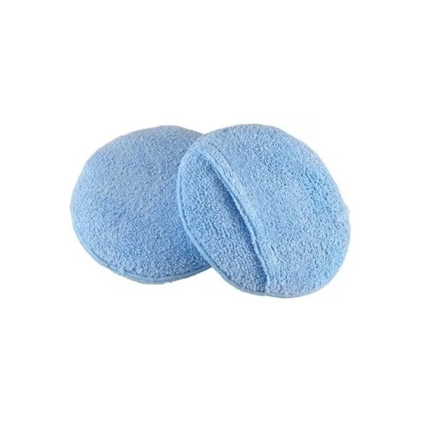 Round Microfiber Pocket Wax Applicator - 5.5", Hti, Mfr#: 55MP