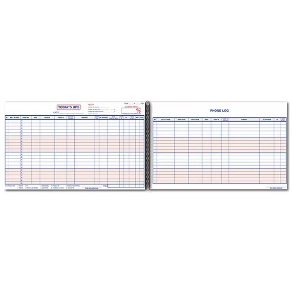 Ups Log Book / Customer Contact Log, Car Dealer Depot, Mfr#: 5860