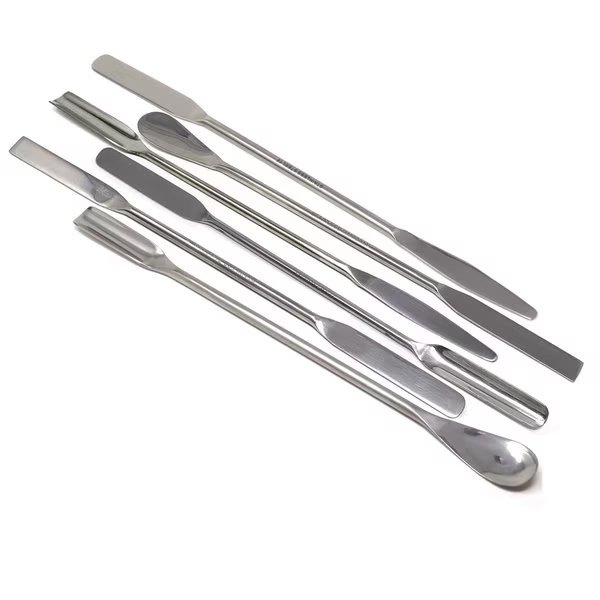 6 Pcs Double Ended Lab Spatula Set, Stainless Steel 9 Long, A2Z Scilab, Mfr#: A2Z-ZR-KIT-137