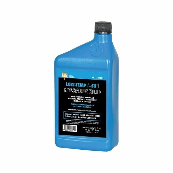 LOW TEMPERATURE BLUE HYDRAULIC FLUID FOUR 1 GALLON BOTTLES, Aftermarket, Mfr#: 1307014