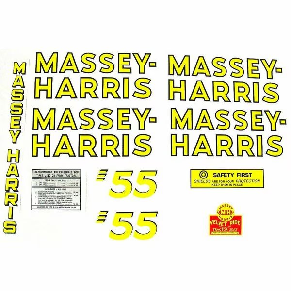 MH 55 Mylar Decal Set, Aftermarket, Mfr#: MAE30-1427