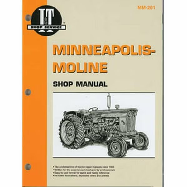 IAndT Shop Manual Collection MM201 For Minneapolis Moline M670 Fits Massey Fergus, Aftermarket, Mfr#: MM201