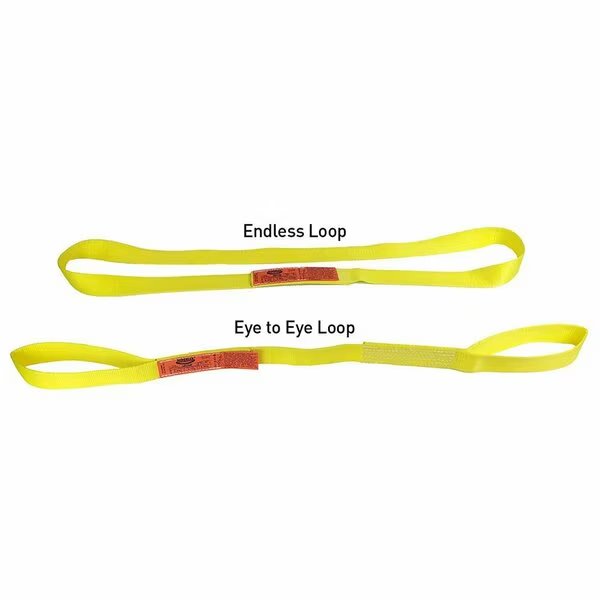 4' Long x 1" Wide Eye-To-Eye Loop Nylon Lifting Sling - Universal Fit, Aftermarket, Mfr#: OTK20-0244