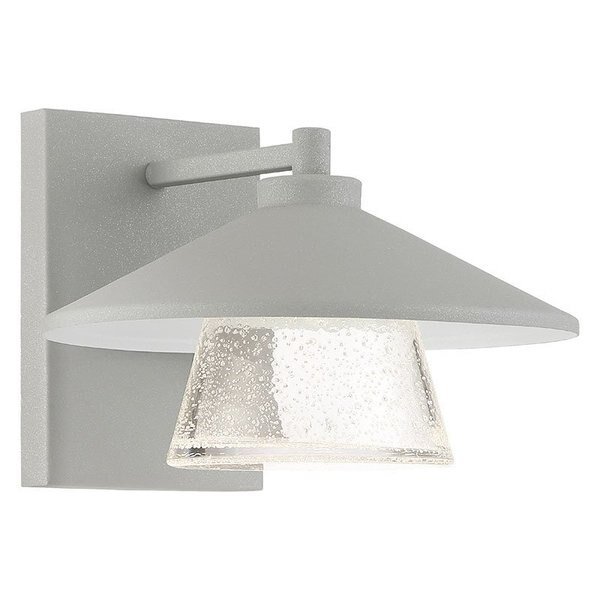 Silo, Outdoor LED Wall Mount, Satin Finish, Seeded Glass, Access Lighting, Mfr#: 20060LEDDMG-SAT/SDG