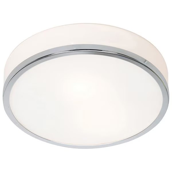 Aero, LED Flush Mount, Chrome Finish, Opal Glass, Access Lighting, Mfr#: 20670LEDDLP-CH/OPL