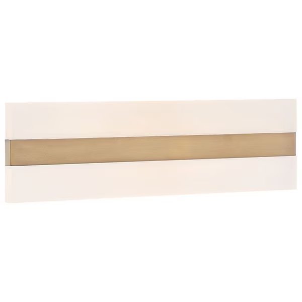 Netherton, BiDirectional LED Vanity, Antique Brass Finish, Acrylic Lens Acrylic, Access Lighting, Mfr#: 62593LEDD-ABB/ACR