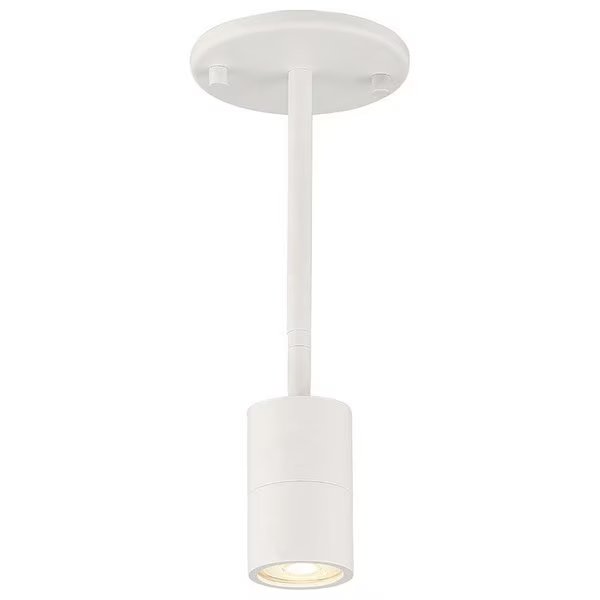 Cafe Dual Mount, 1 Light LED Wall Or Ceiling Spotlight, Matte White Finish, Steel, Access Lighting, Mfr#: 72010LEDDLP-MWH
