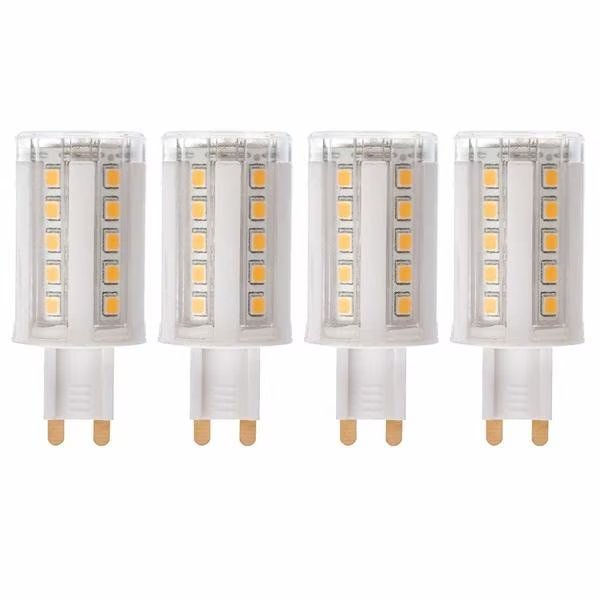 G9 Base 5W Dimmable LED Light Bulb Warm White, PK 4, Newhouse Lighting, Mfr#: G9-5050D-4