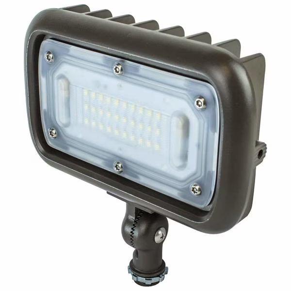 Outdoor 30W LED Landscape Wall Wash Flood Light, 3000K, Bronze, Newhouse Lighting, Mfr#: WW30BRZ