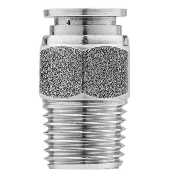 Fitting, PTC, Stainless, Male Straight, 5/16"x 1/4" Male NPT, Technifit, Mfr#: SS516-02M